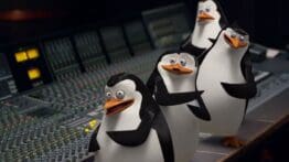 The penguins of madagascar visit Noisematch Studios in Miami, FL | Recording studio